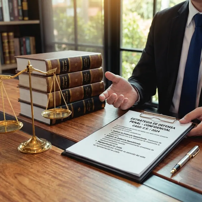 Abogado penalista en El Salvador brindando asesoría legal profesional