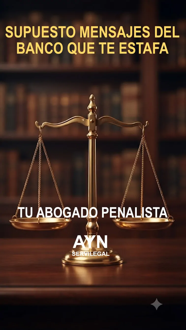Abogado Penalista explica mensajes que parecen del banco y que son para estafar